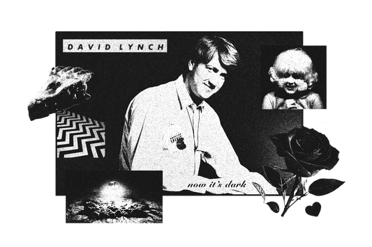 David Lynch “now it’s dark" In Memoriam Collage