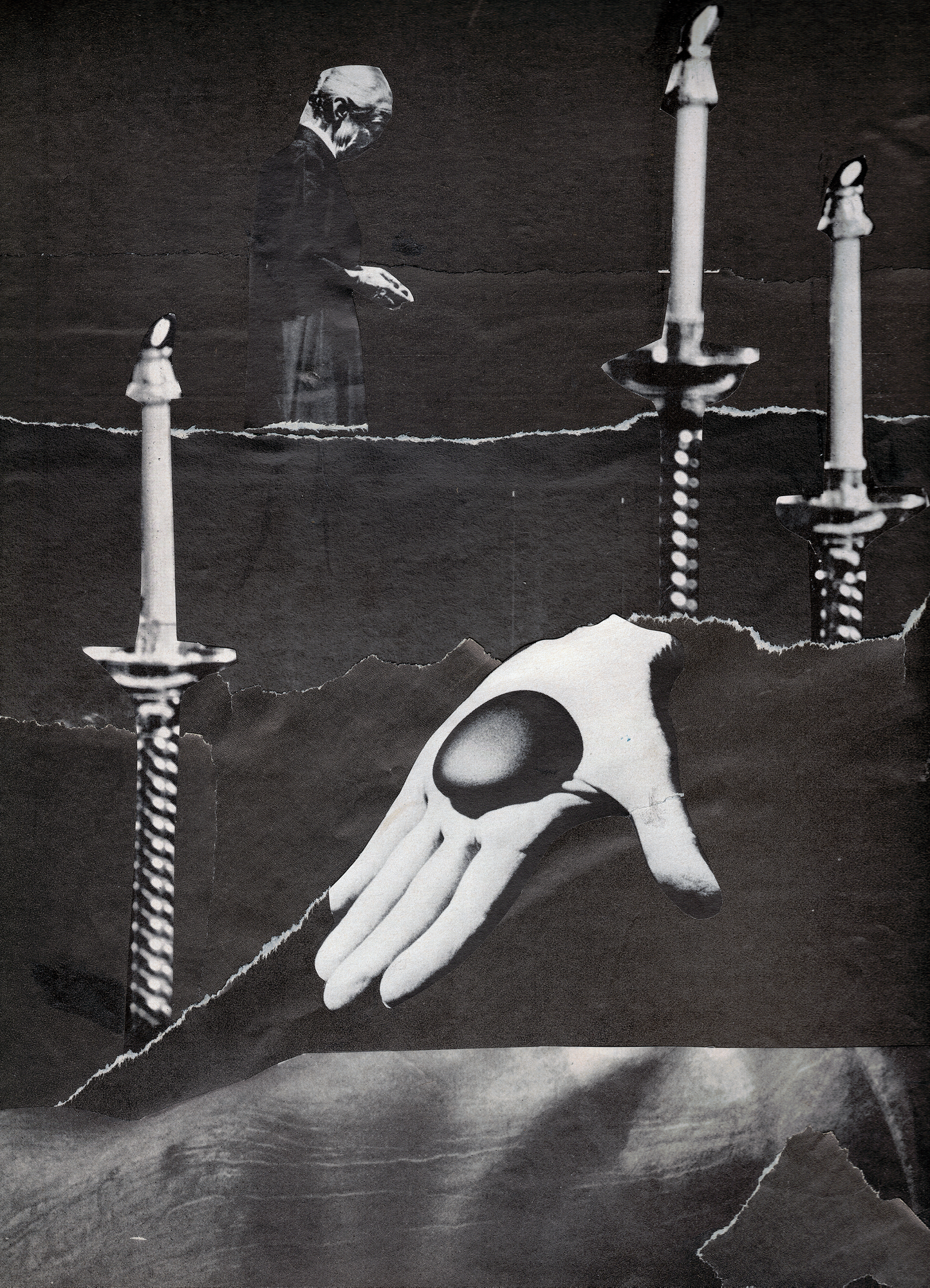 "Black Magic" Collage Print