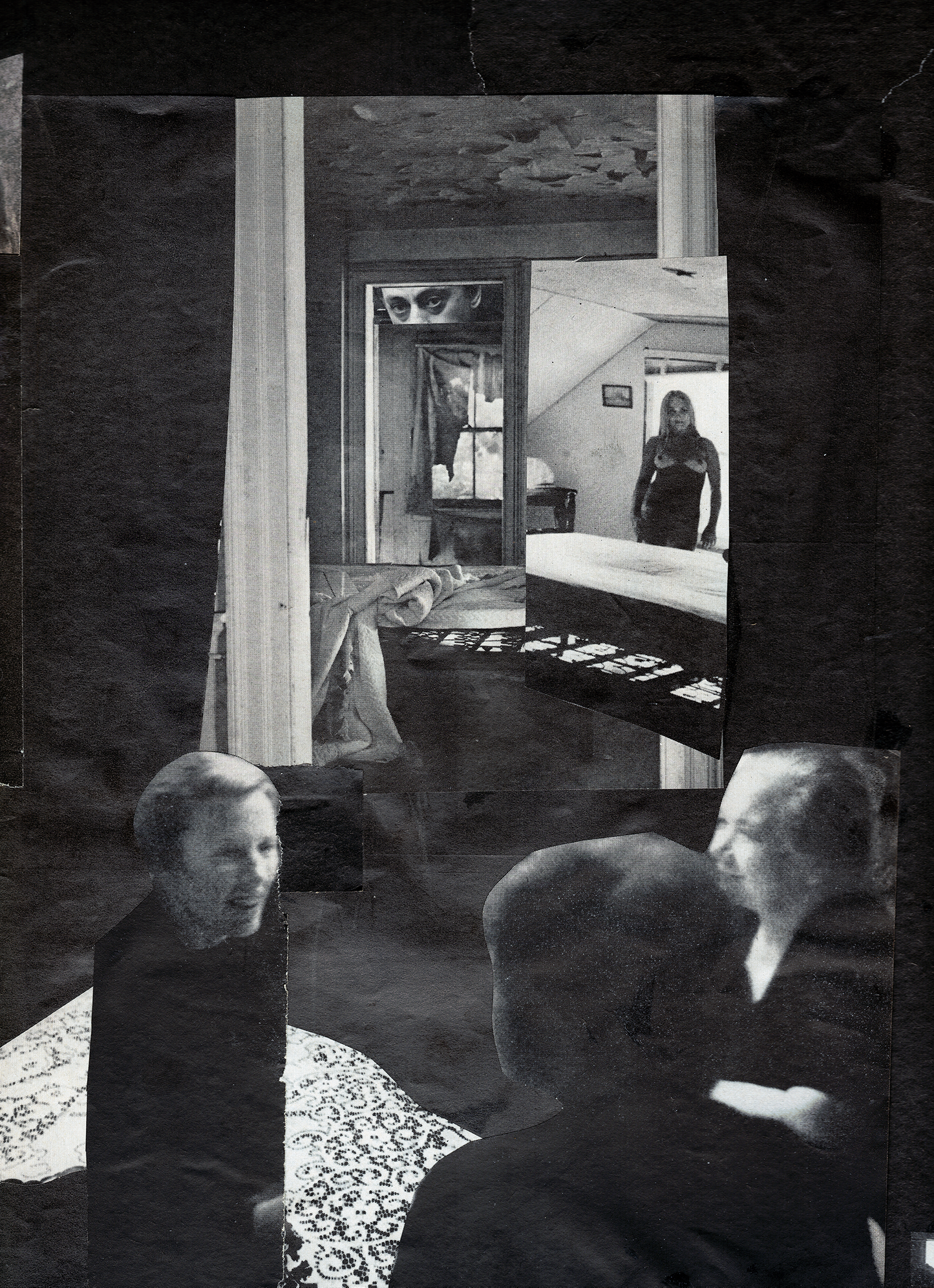 "The Visit" Collage Print