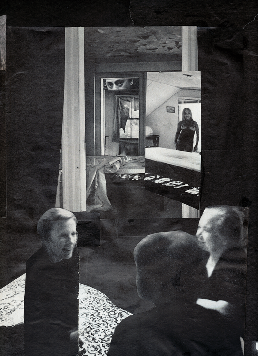 "The Visit" Collage Print