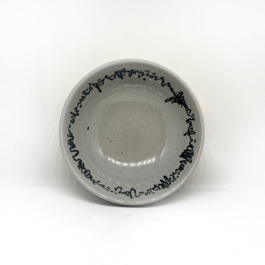 Scribble Celadon Bowl