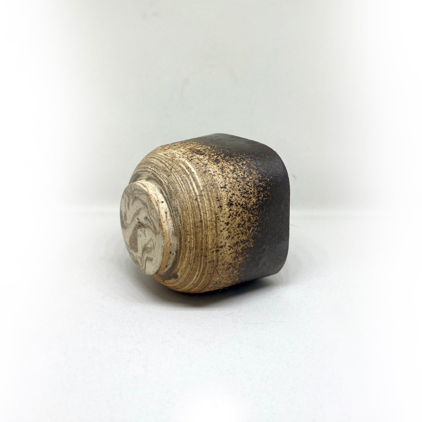 Black Square Marbled Cup