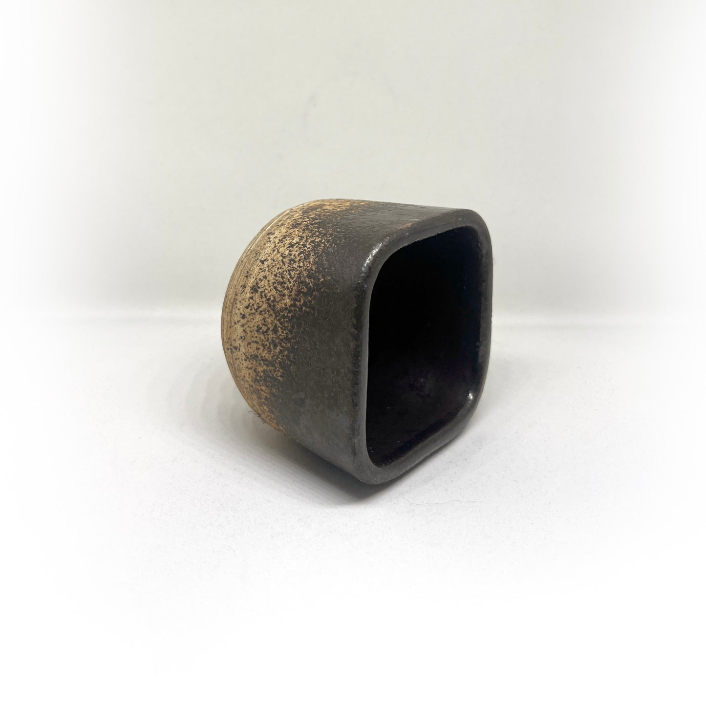 Black Square Marbled Cup